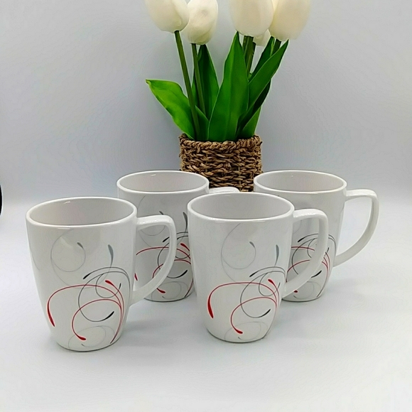 Corelle Dining 4 Corelle Splendor Mugs By Corelle Coordinates
